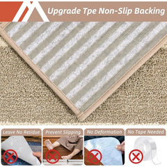 Soft Stair Treads Non-Slip Carpet Mat 28inX9in Indoor Stair Runners for Wooden Steps,Stair Rugs for Kids and Dogs,