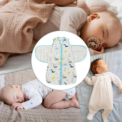 Adjustable Wearable Blanket Pure Cotton Swaddling Sleeping Bag Comfortable Sleeping Bag Cotton Sleeping Bag Kids For Comfortable