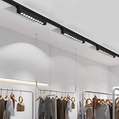 Track Light LED Ceiling Lamp 220V 10W 20W 30W Spot Led Track Rail Lighting Fixture Spotlight Clothing Shop Rail Ceiling Light