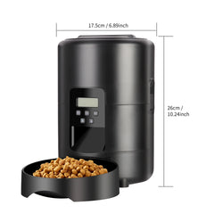 2L Cat Automatic Feeder Tuya APP Pet Feeder 5V USB Smart Dispenser Suitable For Small Medium-Sized Cats Dogs Automatic Feeder