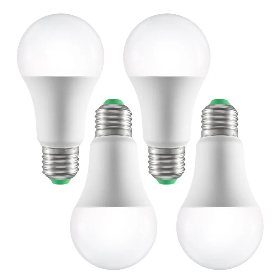 Smart Light Bulbs 4Pack 9W Multicolor LED Bulbs 800 Lumens with Smart Control Compatibility for Vera Google Assistant  Alexa i