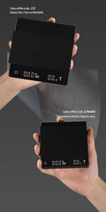 MHW-3BOMBER Digital Kitchen Coffee Scale 2000g/0.1g High Precision Cyclic Rechargeable Electronic Scale Home Barista Accessories