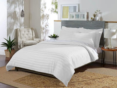 Queen Duvet Cover, 3 Piece Set, Genuine 100% Organic Viscose Derived from Bamboo, Luxuriously Soft and Cooling, 2 Pillowcases