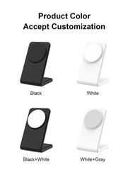 Magnetic Wireless Charger for MagSafe Dock Stand 15W Fast Charging for iPhone 15 14 13 12 Pro Max Mini Plus  for Samsung S24 S23