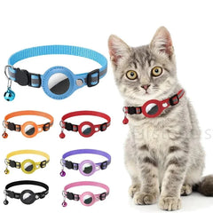 Cat Positioning Collar Protective Case Reflective Bell Anti Loss Cat Collar Protective Case Suitable For Apple Airtag