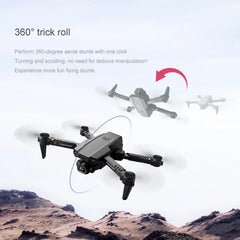 2024 New XT6 Mini Drone 4K 1080P HD Camera WiFi Fpv Air Pressure Altitude Hold Foldable Quadcopter RC Dron Kid Toy Boys GIfts