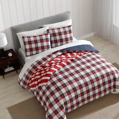 - Queen Comforter Set, 8-Piece Embossed Microfiber Bonus Bed Set, Includes Matching Shams, Sheets & Plush Throw, Oeko-Tex Cert