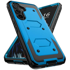 For Samsung Galaxy S24 FE 5G Phone Case Shockproof Protective Heavy Duty Rugged Hybrid Cover Blue
