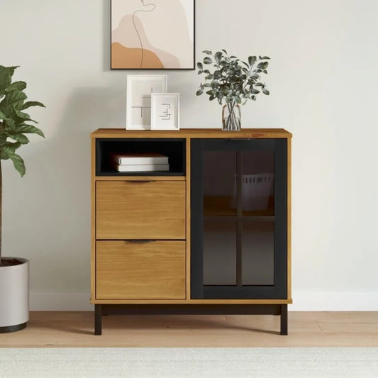 Wooden Buffet Sideboard Storage Cabinet Console Table Kitchen Dining Room Furniture Organizer, Entryway Cupboard