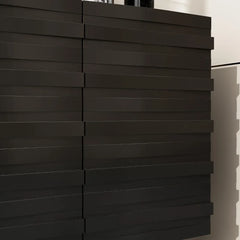 47.2“W Buffet Cabinet Sideboard with 2 Adjustable Shelves, Modern Credenza Cupboard with 3 Stylish Doors, Wood Storage Cabinet.