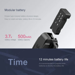 2024 New XT6 Mini Drone 4K 1080P HD Camera WiFi Fpv Air Pressure Altitude Hold Foldable Quadcopter RC Dron Kid Toy Boys GIfts