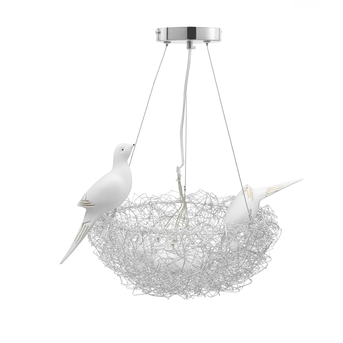 Pendant Lights Modern Chandelier Bird Lamp Light Fixtures Ceiling Mount 110V~220V Warm Light