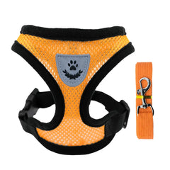 Cat Dog Harness With Lead Leash Kitten Puppy Outdoor Walking Collar Harness Adjustable Vest For Small Medium Pet Accessories Dog