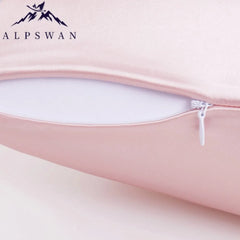 2Pcs Satin Pillow Case for Hair Skin Silk Satin Pillowcase 50x70cm Pillowcases Set Silky Pillow Cover with hidden zipper closure