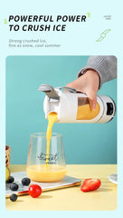 Electric Juicer Cup 8/12 Blades Milkshake Machine Portable Fruit Milk Mixing Tool Mini Fresh Juice Portable Blender For Home