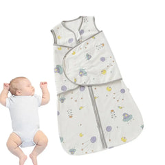 Adjustable Wearable Blanket Pure Cotton Swaddling Sleeping Bag Comfortable Sleeping Bag Cotton Sleeping Bag Kids For Comfortable