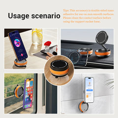 For Magsafe Magnetic Vacuum Car Phone Holder 360° Rotating Folding Intelligent Car Mount Mobile Phone Holder for Magsafe iPhone