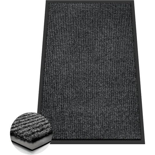 Front Door Mat Heavy Duty Indoor Outdoor Door Mat Non-Slip Backing Doormat for Entryway Stain and Fade Resistant Commercial