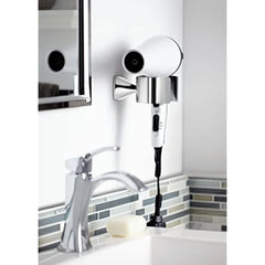 Voss Chrome One-Handle Single Hole Bathroom Sink Faucet with Optional Deckplate, 6903
