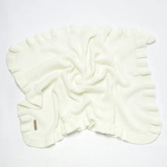 Knitted Baby Swaddle Blanket for New Born Babies Accessories Ruffle Stroller Blanket Bedding items Infant Nap Bed Cover Albedo