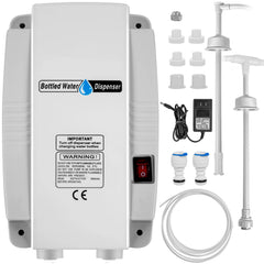 SucceBuy Water Bottle Dispenser Pump System Filter Softener Single/Double Pipe Reverse Osmosis Equipment Refrigerator Ice Maker
