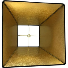 Square Bell Hardback Lamp Shade, 8" X 16" X 12.5" (Pair)