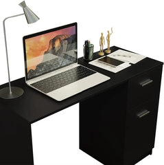Compact Computer Desk Study Table for Small Spaces Home Office  Student Laptop PC Writing Desks with Storage and Drawer