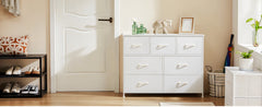 JHK Wardrobes For Bedroom With 5/7/10 White Lover Fabric Drawers Chest Wardrobe Closet For Storage Cabinet Bedroom Of Furniture