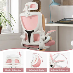 Office Chair Ergonomic High Back Chair Mesh Sliding Gaming Computer Chairs Adjustable Rotating Armchair Commercial Home Furnitur