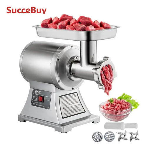 SucceBuy 1100W Electric Meat Mincer Portable Chopper Blender Food Processors Grinder Tools Crusher for Kitchen Home Commercial