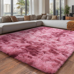 Plush Rugs for Living Room, Soft Shaggy for Bedrooms, Area Rug for Bedroom, Cozy Fuzzy Carpet for Kids, Perfect Indoor Decor