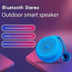 STONEGO Portable Bluetooth Speaker Wireless Flash Light Speaker TWS Bass Stereo IPX7 Waterproof Loudspeaker FM 12H Playtime