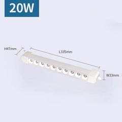 Track Light LED Ceiling Lamp 220V 10W 20W 30W Spot Led Track Rail Lighting Fixture Spotlight Clothing Shop Rail Ceiling Light