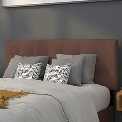 Quilted Tufted Upholstered Full Size Headboard in  cabeceira de cama box casal  headboard