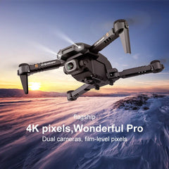 2024 New XT6 Mini Drone 4K 1080P HD Camera WiFi Fpv Air Pressure Altitude Hold Foldable Quadcopter RC Dron Kid Toy Boys GIfts