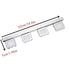 Wall Mirror Lights for Bathroom Wall Mounted Bathroom Living Makeup 4 LED Wall Fixtures Sconce