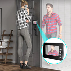 4.3 Inch IPS Screen Intelligent Video Intercom Doorbell 2 Way Audio 2.4G Wi-Fi Infrared Night Vision for Home Surveillance
