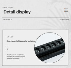 Track Light LED Ceiling Lamp 220V 10W 20W 30W Spot Led Track Rail Lighting Fixture Spotlight Clothing Shop Rail Ceiling Light