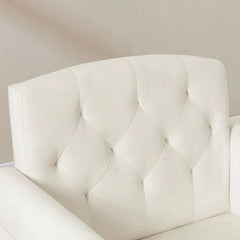 Modern Accent Chairs for Living Room,  Single Sofa Chair Couch, Gold Metal Legs, for Living Room Bedroom Office Leisure