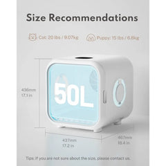 HomeRunPet Drybo Plus Automatic Pet Dryer Box Ultra Quiet Smart Temperature Control 360° Efficient for Cats and Small Dogs