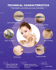 808 Diode Laser Hair Removal Device And Picosecond 2in1 Ice Titanium Laser Body Hair Removal Machine Tattoo Removal Machine