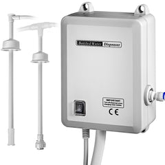 SucceBuy Bottled Water Dispensing Pump With PE Pipe 1 Gal/MIN 40PSI for Coffee Tea Machine Water Dispenser Refrigerator IceMaker