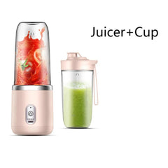 Portable Juicer Blender   Fruit Juicer USB Charging Lemon Orange Fruit Juicing Cup Smoothie Blender Machine
