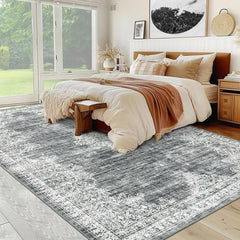 8x10 Area Rug,Rugs for Living Room,Washable Rug for Bedroom,Foldable Thin Rug,Rugs for Bathroom Entryway,Indoor Floor Rug