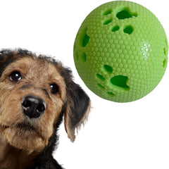 Durable and strong green chew toy for aggressive chewers - Promotes effective teeth cleaning with powerful, crisp sound - Perfec