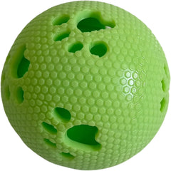 Durable and strong green chew toy for aggressive chewers - Promotes effective teeth cleaning with powerful, crisp sound - Perfec