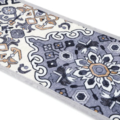 15PCS Rug Tread Bohemian Non Slip Indoor Stair Rugs Stairway Carpet Rugs Indoor Skid Resistant Stair Tread for Dogs Kids & Elder