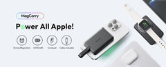 ROMOSS Magnetic Power Bank 10000mAh 30W PD Fast Charging 3-in-1 Wireless Powerbank with Apple Watch Charger for Magsafe iPhone