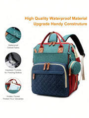 Baby Diaper Bag Backpack With Changing Station, Multifunction Waterproof Large Capacity Travel Bags Newborn Baby Essential Gifts
