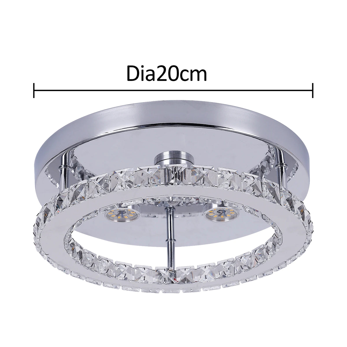 Luxury K9 Crystal Chandelier Modern Ceiling Lamp Led Living Dining Room Decor Pendant Light Dimmable Lustre Home Decor Fixture